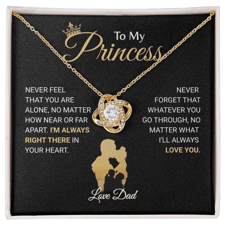 Emotional Jewelry Gift for Princess Daughter