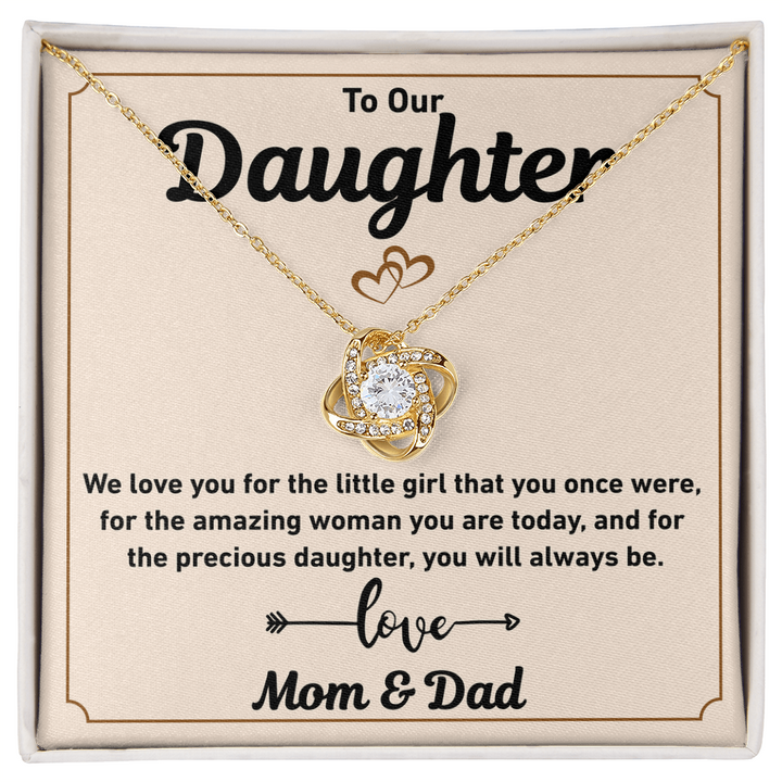 Daughter’s Jewelry with Love Quote

