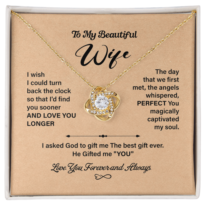 Love letter for wife with "Love You Forever and Always"