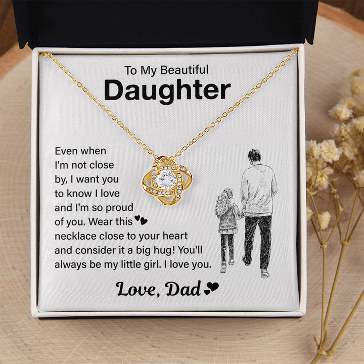 Daughter necklace gift from Dad.