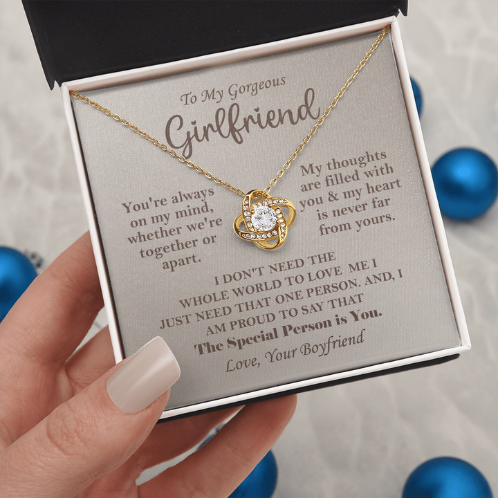 Sweet promise to your girlfriend