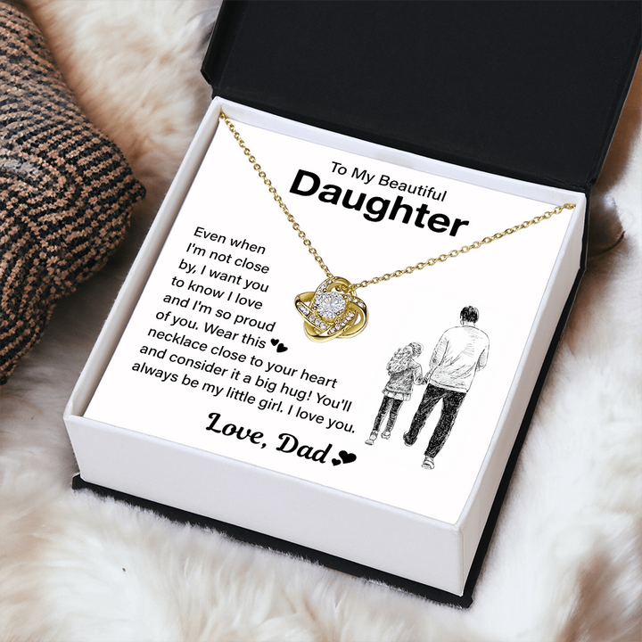 Daughter necklace gift from Dad.