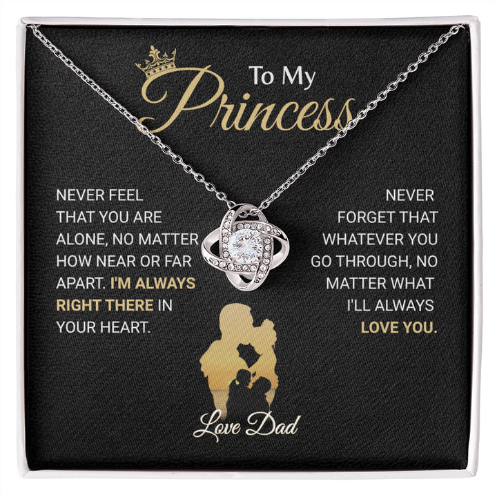 Emotional Jewelry Gift for Princess Daughter