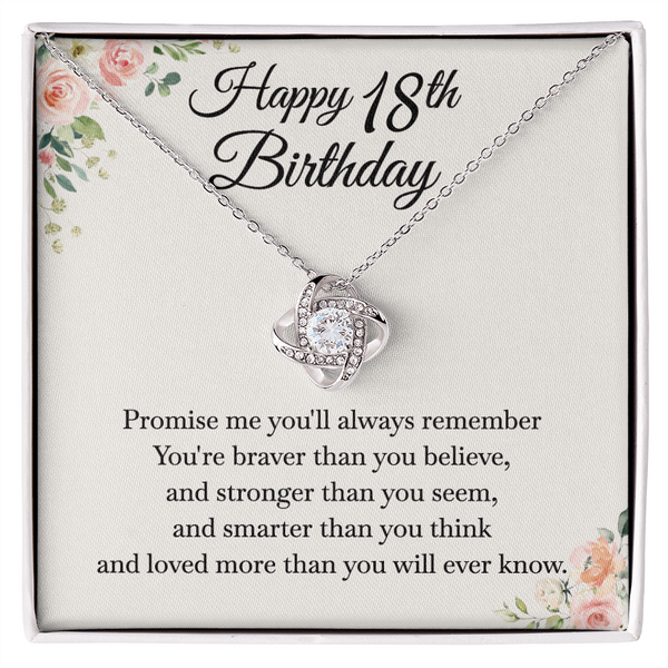 Birthday Gift Ideas for 18th - Gold Pendent Necklace