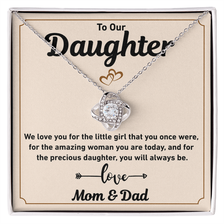 Daughter’s Jewelry with Love Quote

