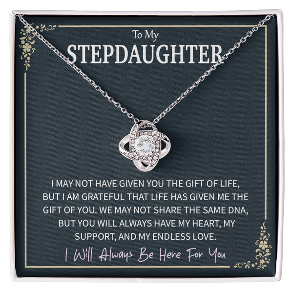 Step Daughter Gifts - Pendant Necklaces for Bonus Daughter