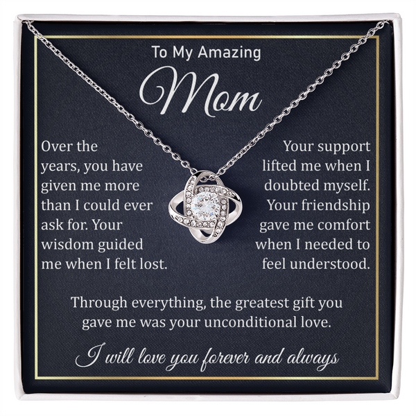 Mom Gifts Necklace From Son or Daughter