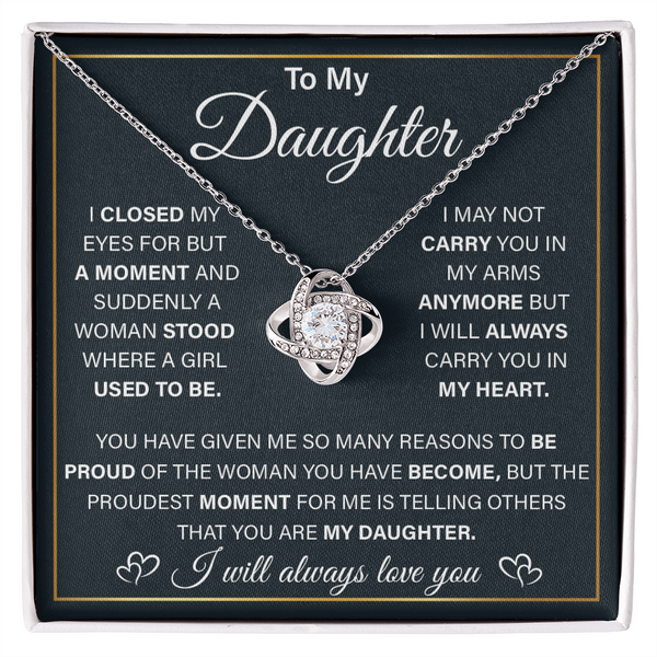 Jewelry Mother Daughter Necklace, Mom to Daughter