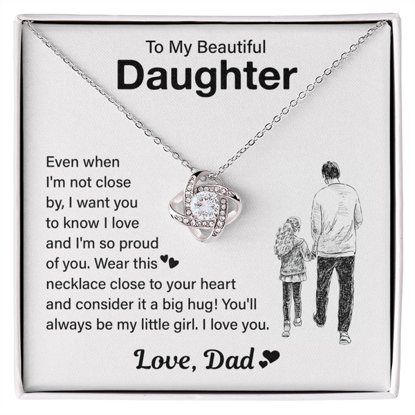 Daughter necklace gift from Dad.
