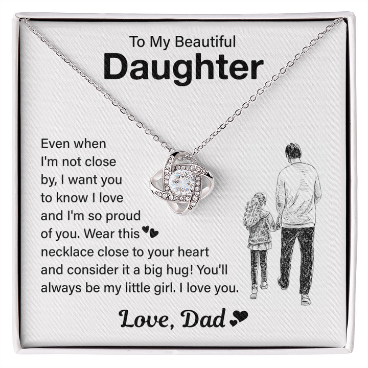 Daughter necklace gift from Dad.