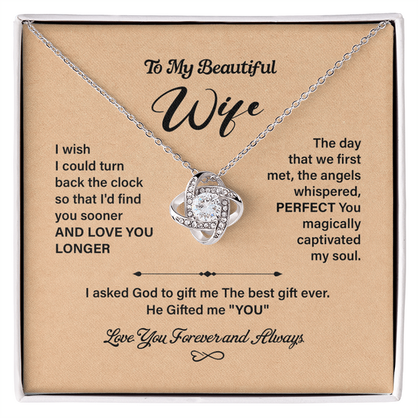 Love letter for wife with "Love You Forever and Always"