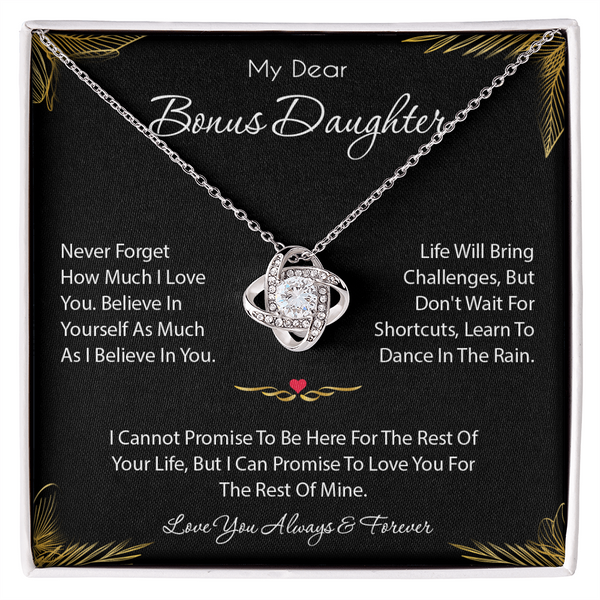 Birthday Gift Ideas for My Bonus Daughter - Gold Necklace