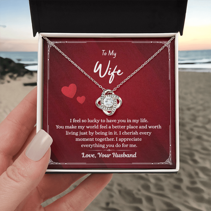 Romantic Gift Necklace for Wife from Husband