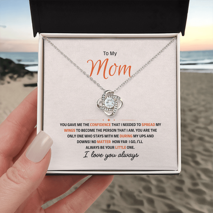 To Mom necklace gift