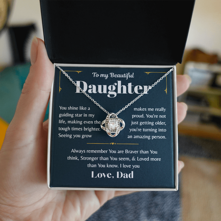 Special daughter gift pendant