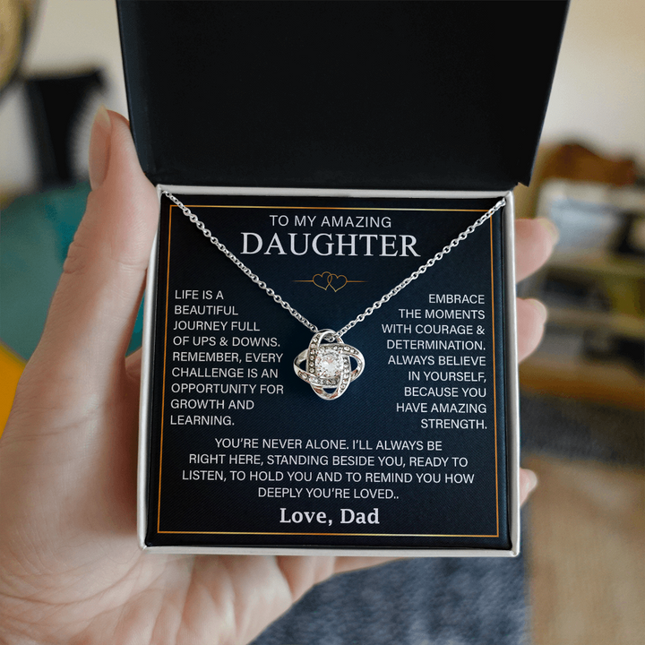 Daughter necklace gift from Dad.