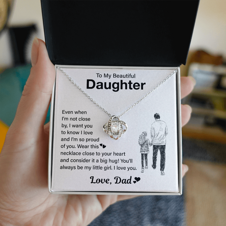 Daughter necklace gift from Dad.