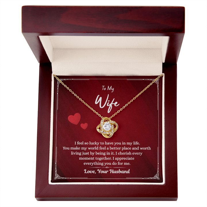 Romantic Gift Necklace for Wife from Husband