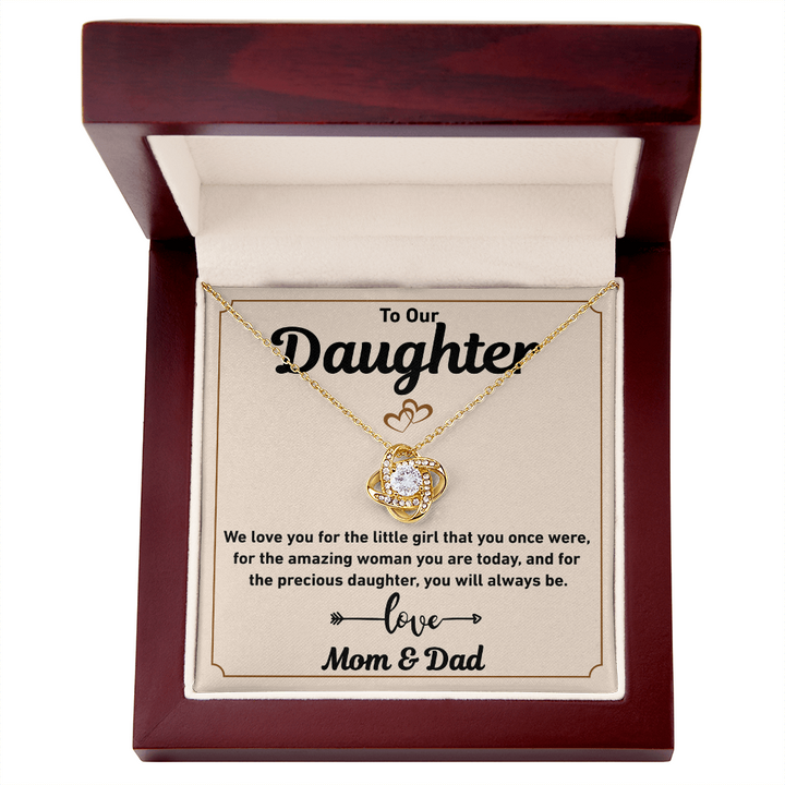 Daughter’s Jewelry with Love Quote


