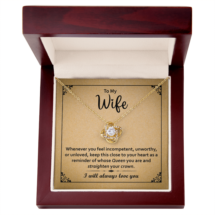 Heartfelt reminder for wife 
