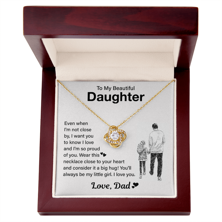 Daughter necklace gift from Dad.