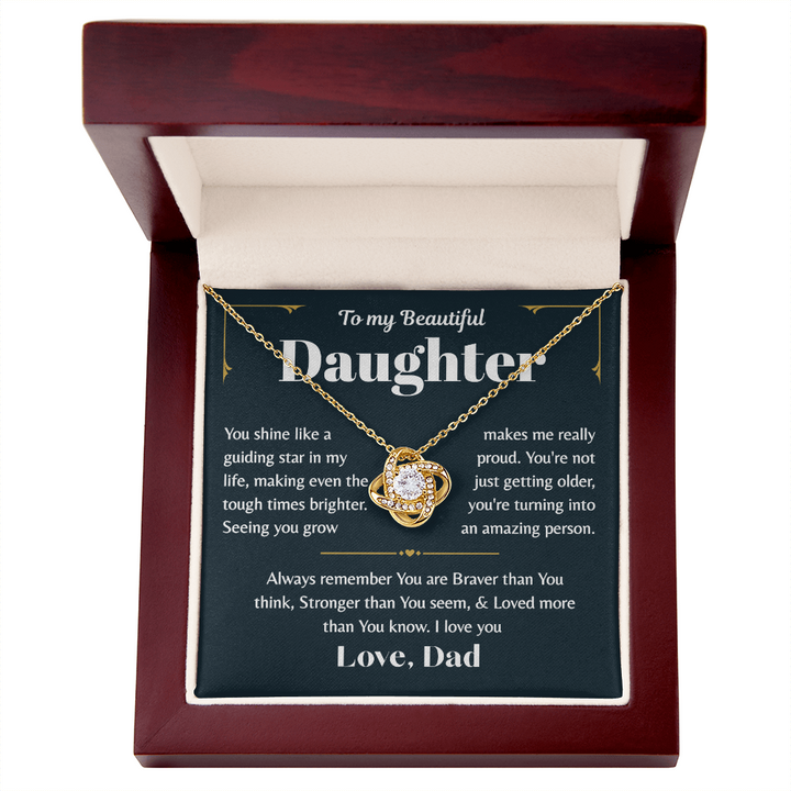 Special daughter gift pendant