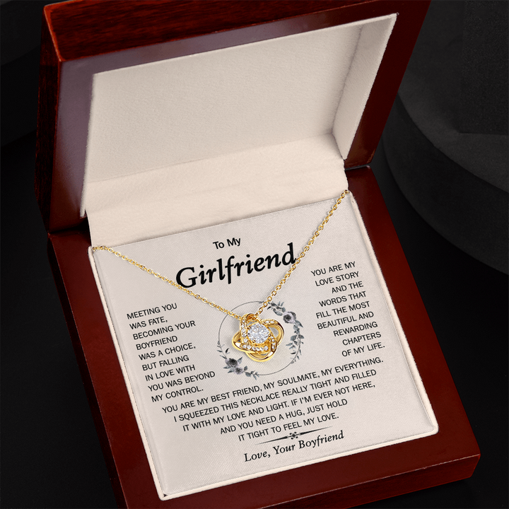Heartfelt pendant for soulmate, celebrating affection.