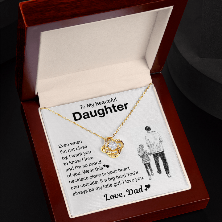 Daughter necklace gift from Dad.