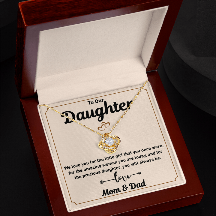 Daughter’s Jewelry with Love Quote


