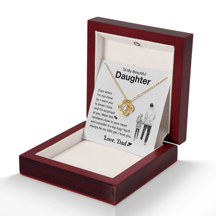 Daughter necklace gift from Dad.