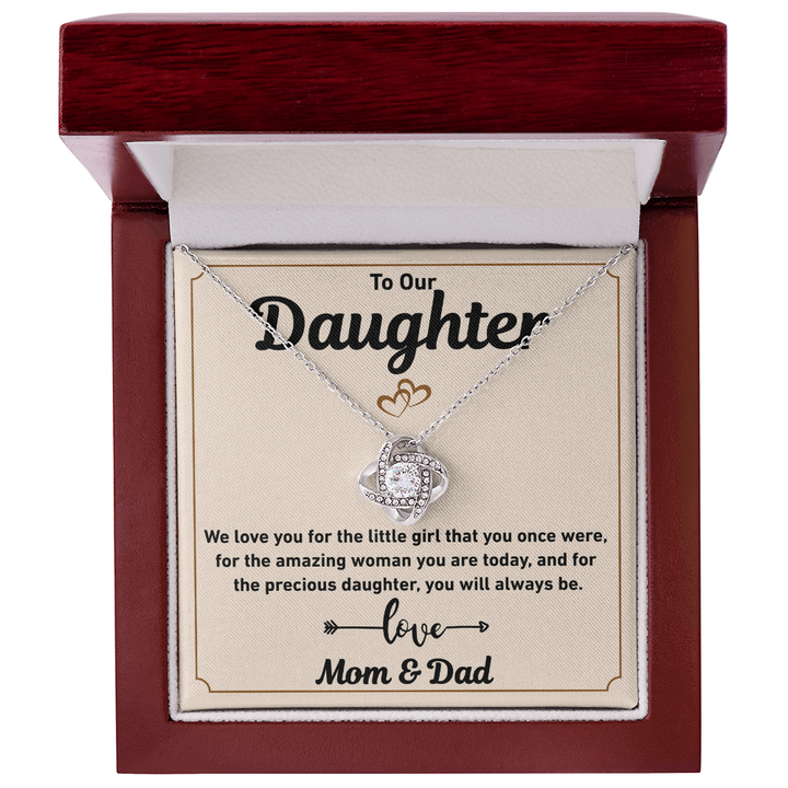 Daughter’s Jewelry with Love Quote

