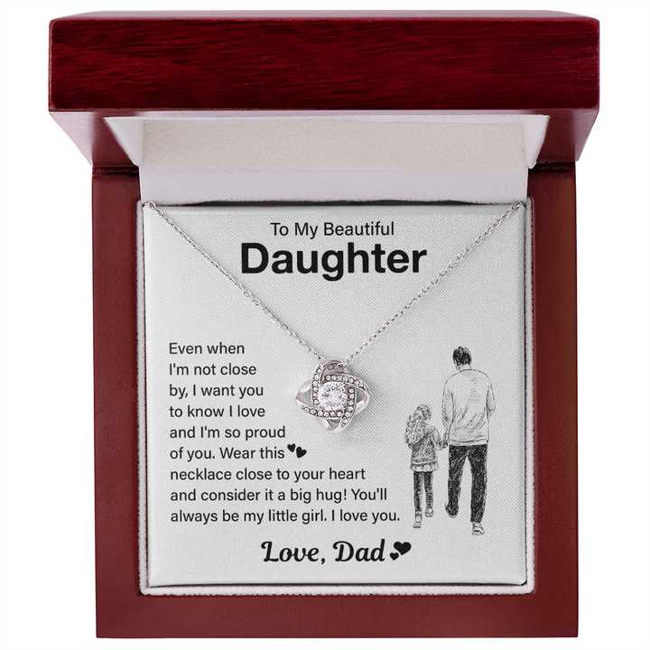 Daughter necklace gift from Dad.