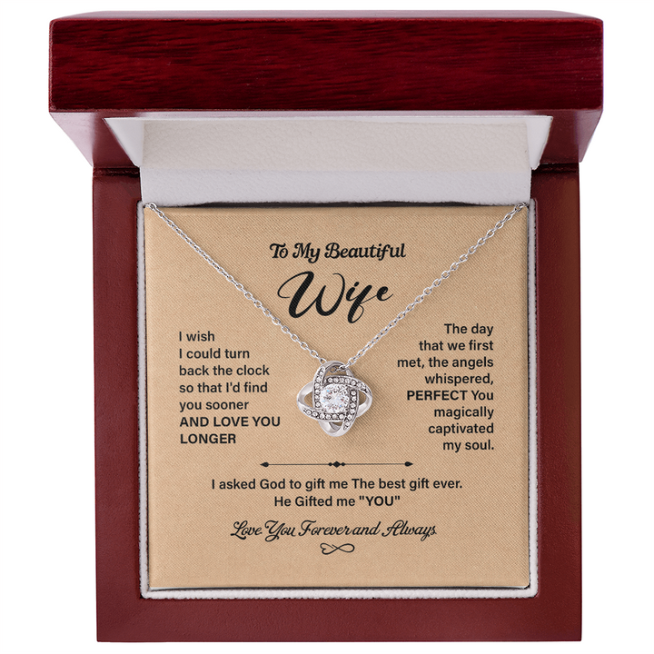 Love letter for wife with "Love You Forever and Always"