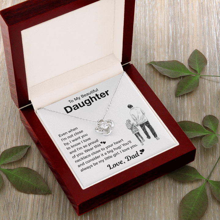 Daughter necklace gift from Dad.