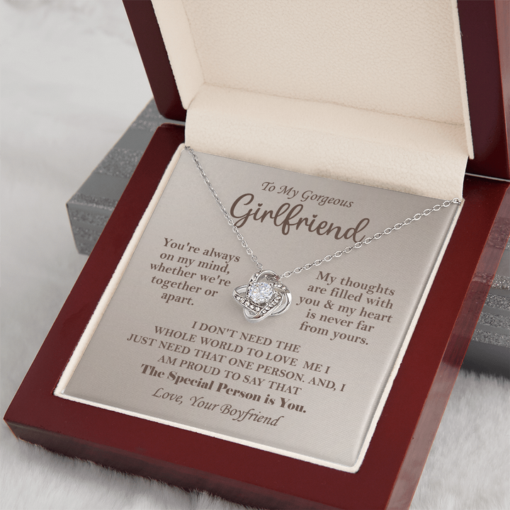 Sweet promise to your girlfriend