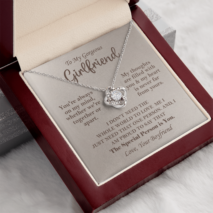 Sweet promise to your girlfriend