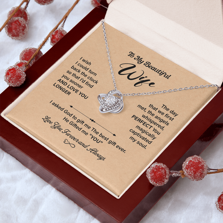 To My Beautiful Wife" letter with eternal love promise