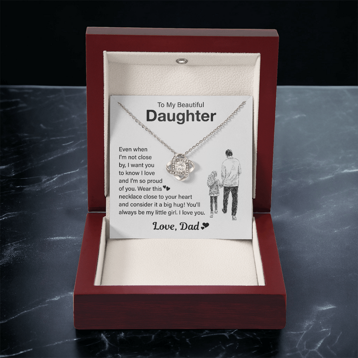 Daughter necklace gift from Dad.