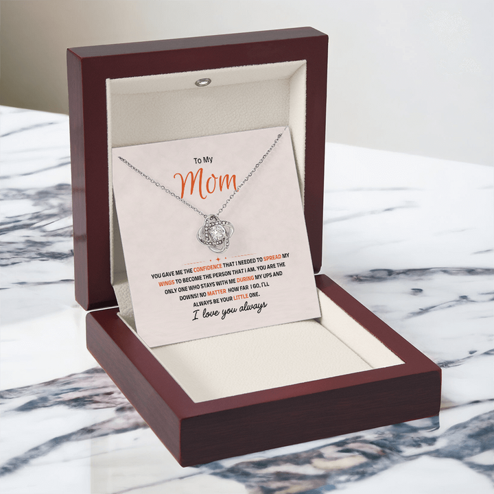 To Mom necklace gift