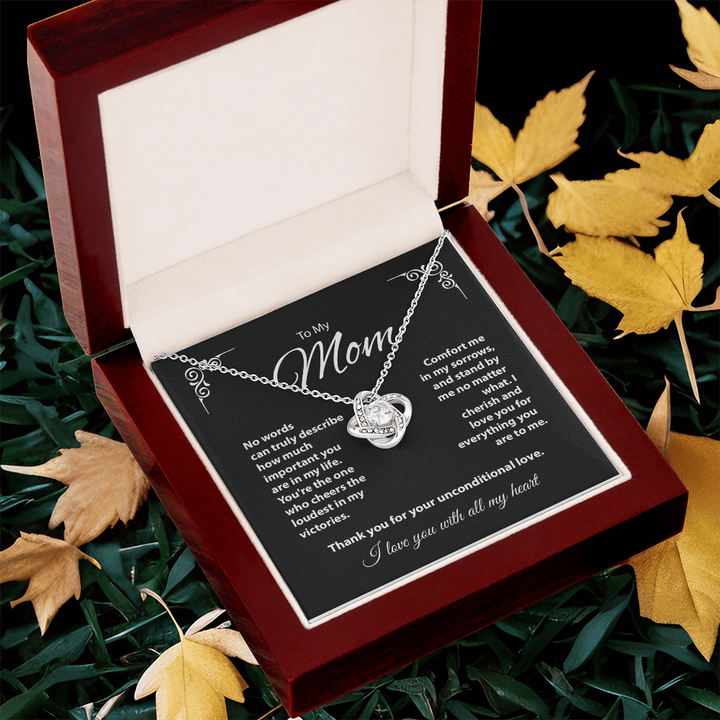Unconditional love mom jewelry