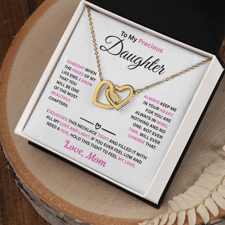 Daughter Silver Necklace with Pendant