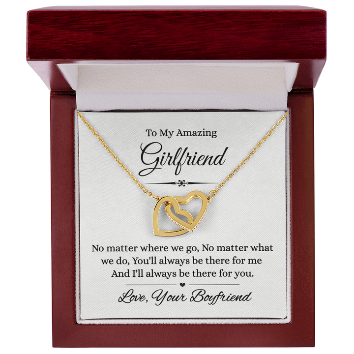 Sweet promise to your girlfriend always together