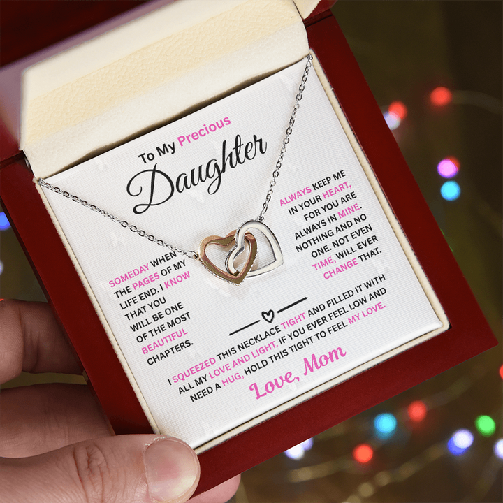 Daughter Silver Necklace with Pendant
