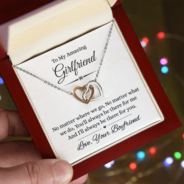 Sweet promise to your girlfriend always together