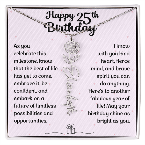 25th Birthday Gift Ideas - Best Present for Wife