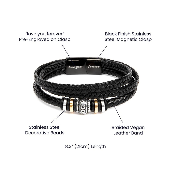 Boyfriend promise bracelet gift.
