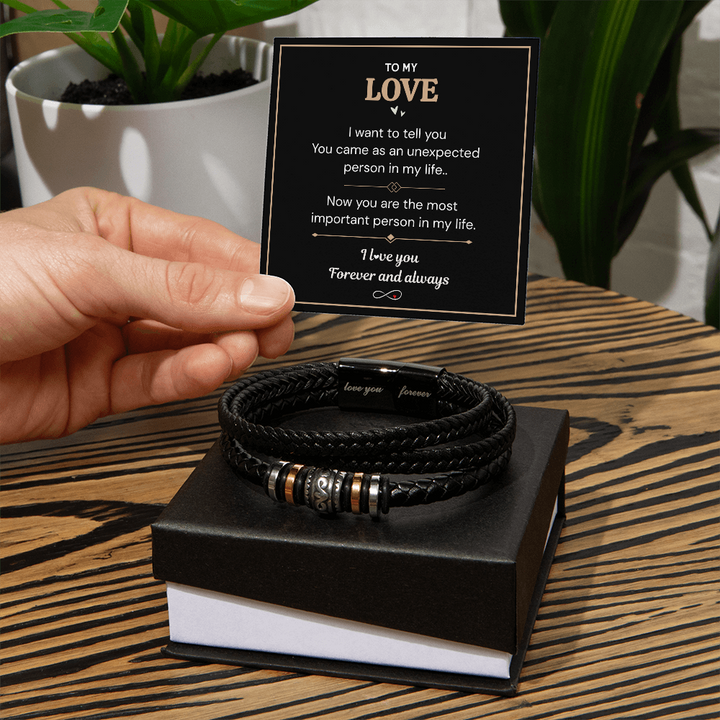 Romantic gift for him from girlfriend.