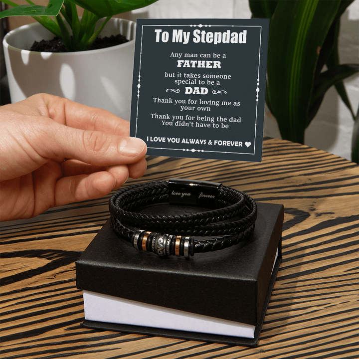 Stepdad gift with heartfelt love message
