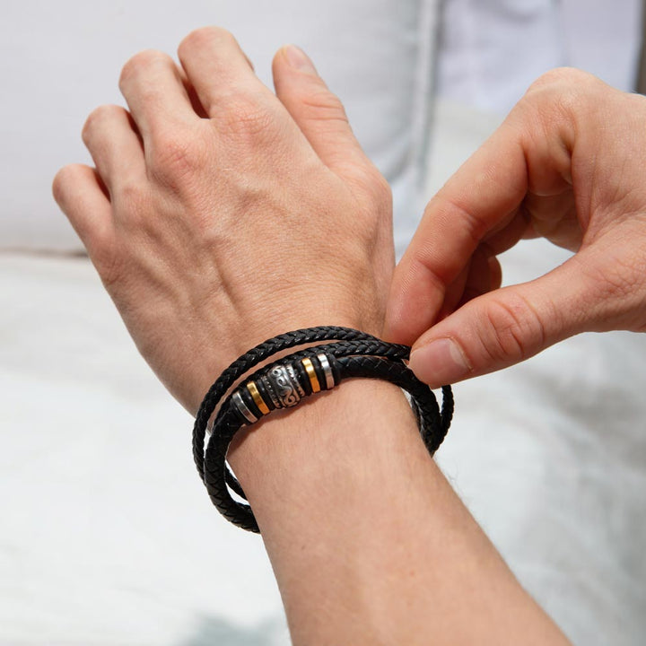 Unique boyfriend bracelet present.