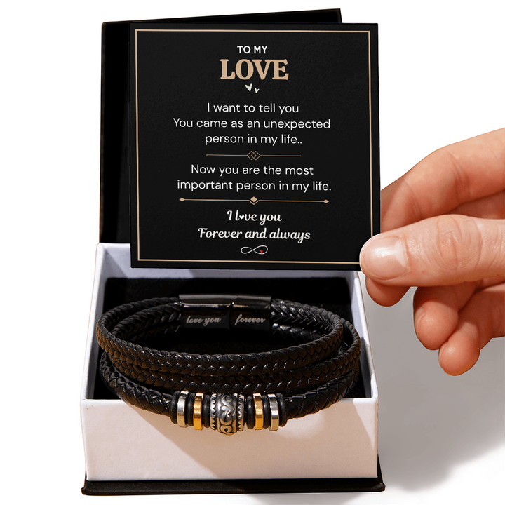 Romantic gift for him from girlfriend.